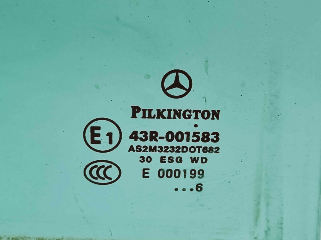 Geam usa dreapta spate Mercedes Clasa A (W168) [Fabr 1997-2004] OEM