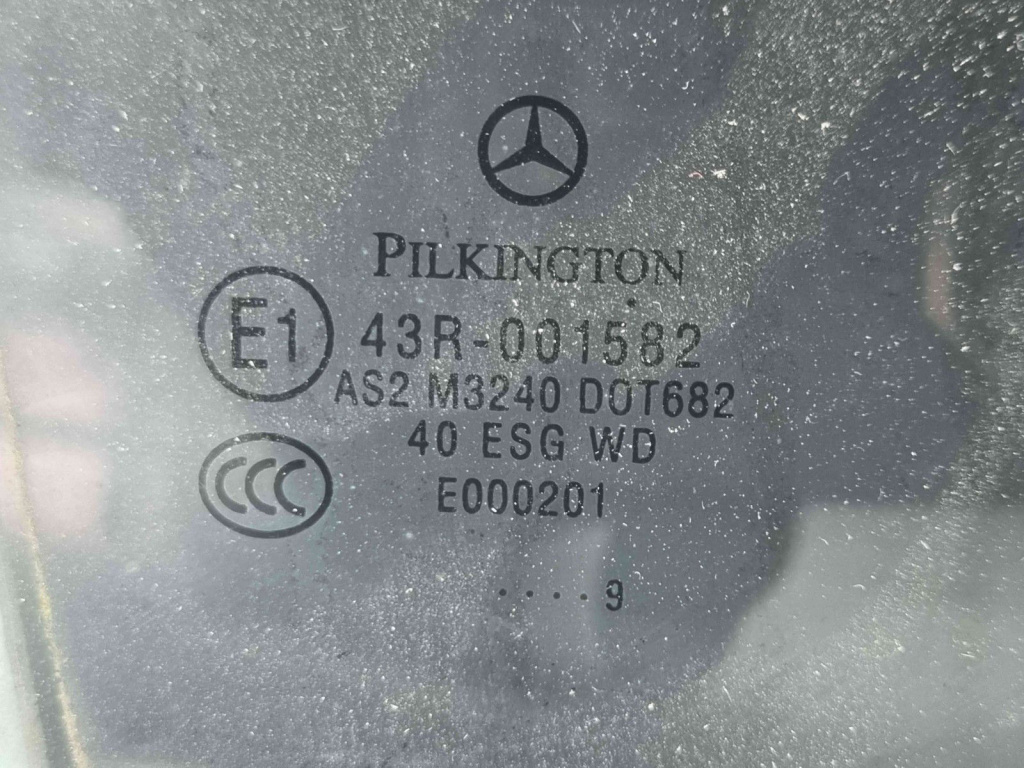Geam usa dreapta spate Mercedes Clasa C (W204) [Fabr 2007-2014] OEM