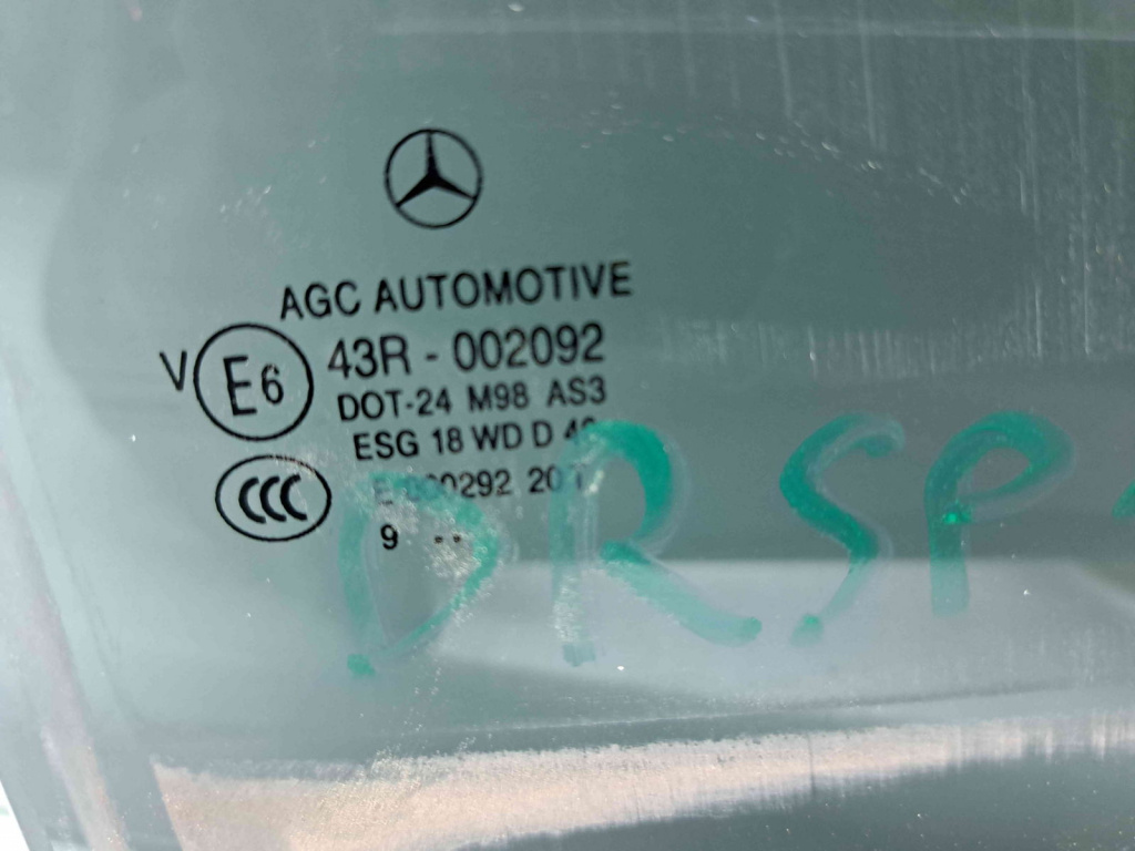 Geam usa dreapta spate Mercedes Clasa GLK (X204) [Fabr 2008-prezent] OEM
