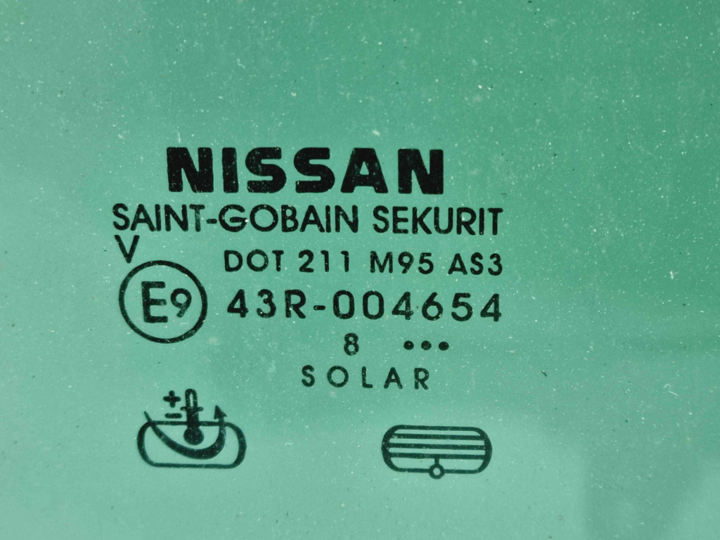 Geam usa dreapta spate Nissan Navara (D40) [Fabr 2005-2014] OEM