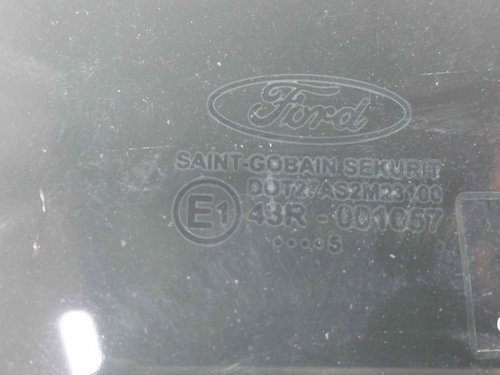 Geam usa dreapta spate Opel Astra H [Fabr 2004-2009] OEM