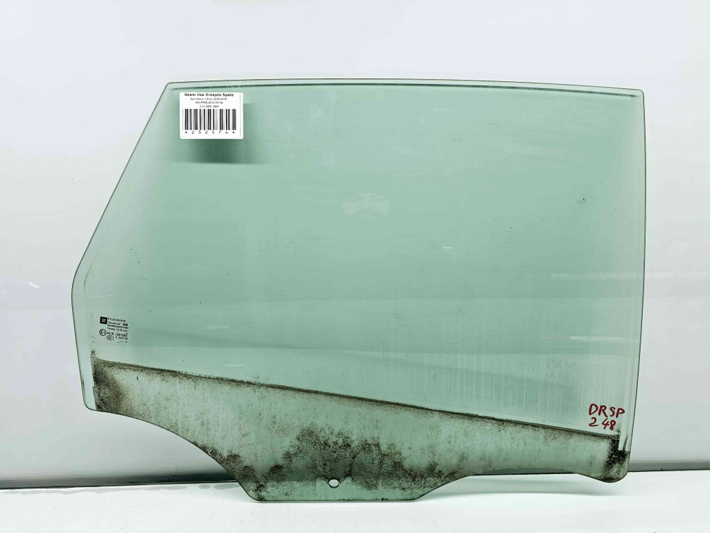 Geam usa dreapta spate Opel Astra J [Fabr 2009-2015] OEM