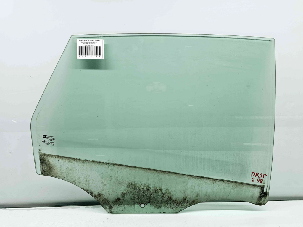 Geam usa dreapta spate Opel Astra J [Fabr 2009-2015] OEM