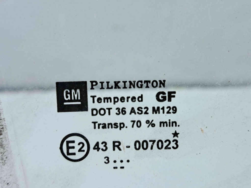 Geam usa dreapta spate Opel Zafira A (F75) [Fabr 1999-2005] OEM