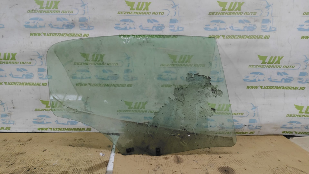 Geam usa dreapta spate Peugeot 407 [2004 - 2010]