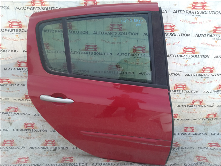 Geam usa dreapta spate RENAULT CLIO 3 an fabr. 2011