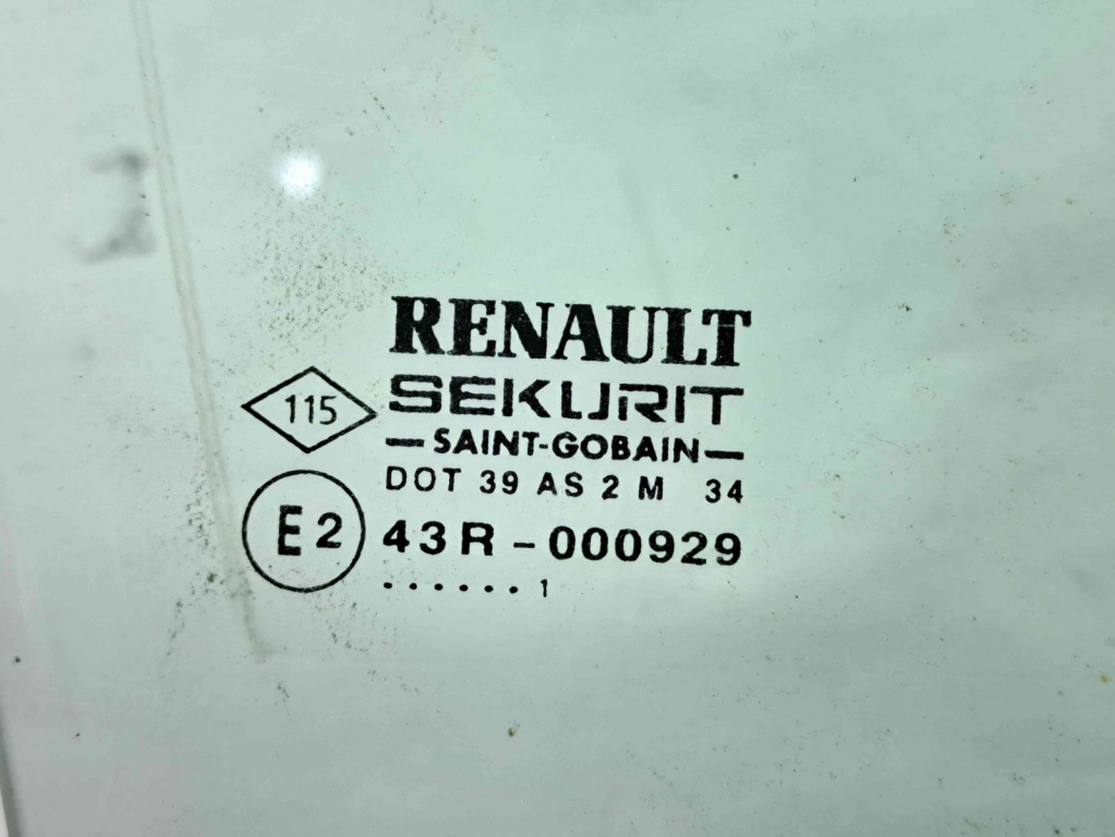 Geam usa dreapta spate Renault Laguna 2 [Fabr 2001-2007] OEM
