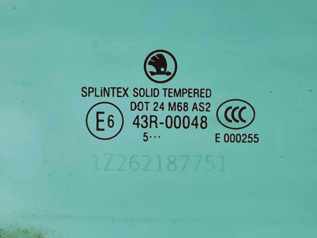 Geam usa dreapta spate Skoda Octavia 2 (1Z3) [Fabr 2004-2013] OEM