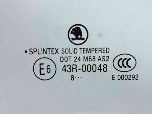 Geam usa dreapta spate Skoda Octavia 2 Combi (1Z5) [Fabr 2004-2013] OEM