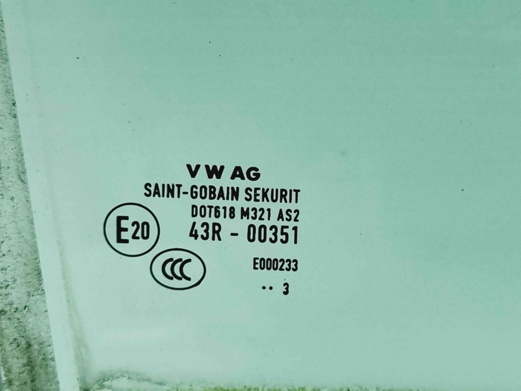 Geam usa dreapta spate Skoda Rapid (NH3) [Fabr 2012-2019] OEM