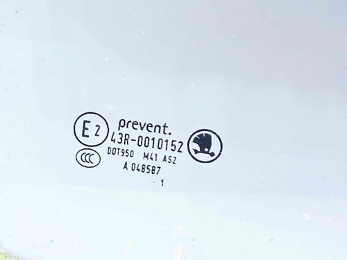 Geam usa dreapta spate Skoda Superb II Combi (3T5) [Fabr 2009-2015] OEM