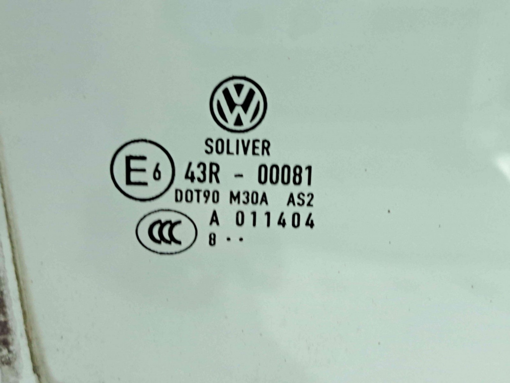 Geam usa dreapta spate Volkswagen Passat B6 (3C2) [Fabr 2005-2010] OEM