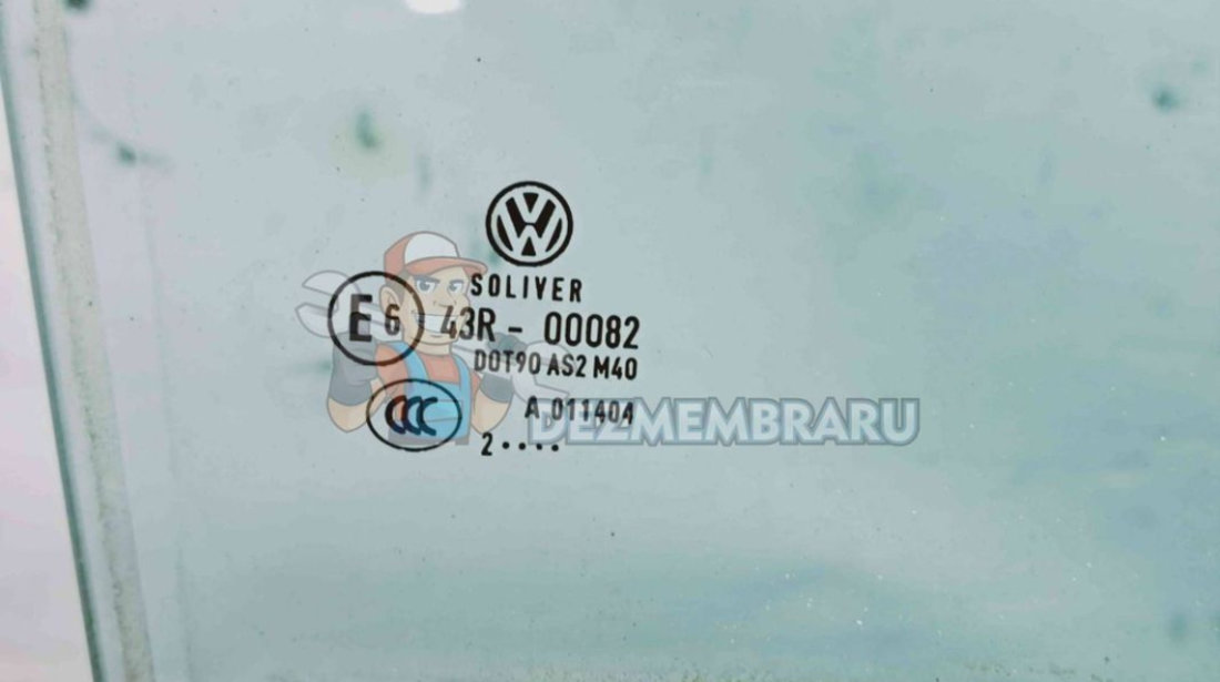 Geam usa dreapta spate Volkswagen Passat B7 (365) Variant [Fabr 2010-2014] OEM