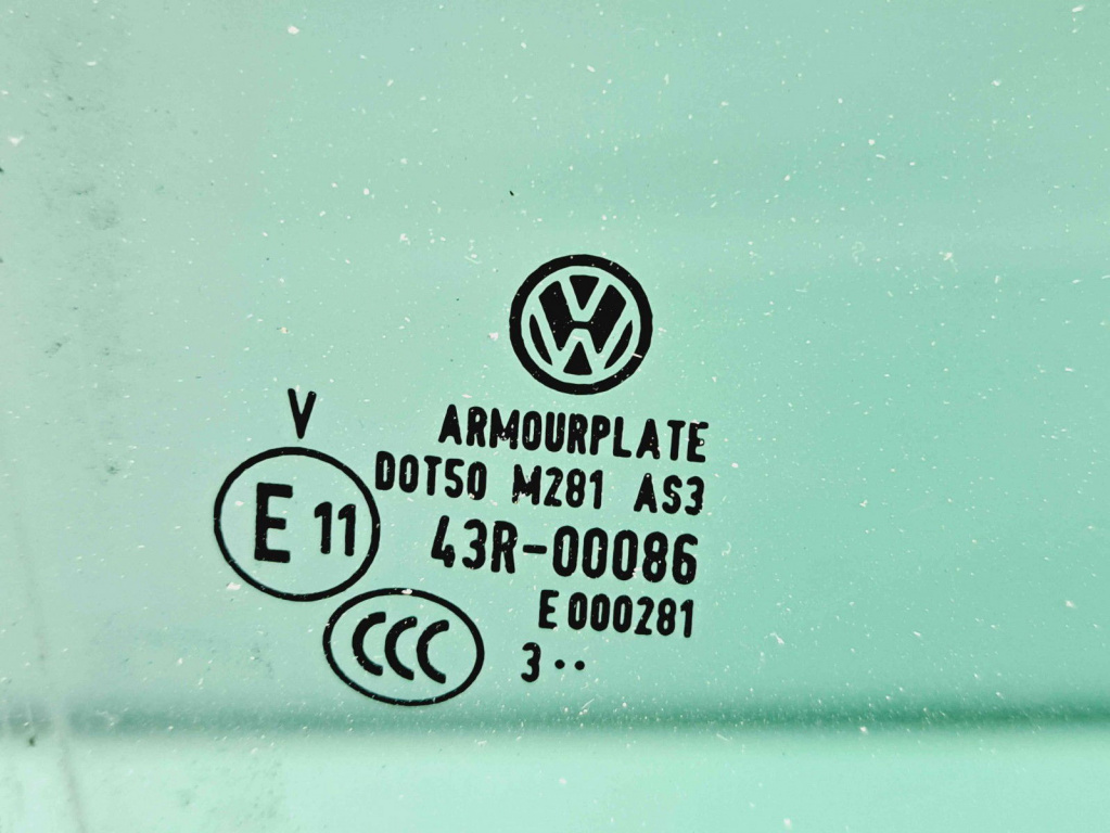 Geam usa dreapta spate Volkswagen Polo (6R) [Fabr 2009-2016] OEM