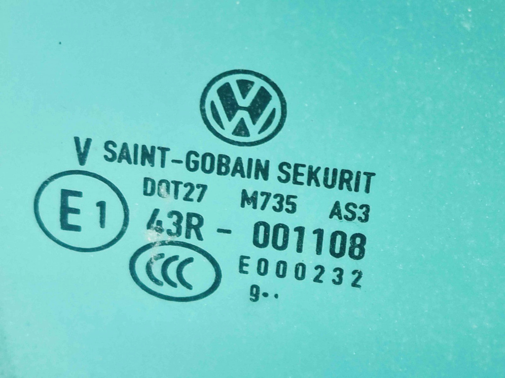 Geam usa dreapta spate Volkswagen Tiguan (5N) [Fabr 2007-2016] OEM