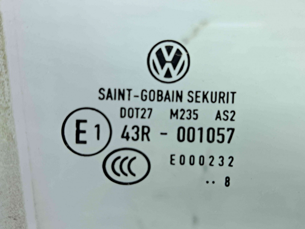 Geam usa dreapta spate Volkswagen Tiguan (5N) [Fabr 2007-2016] OEM
