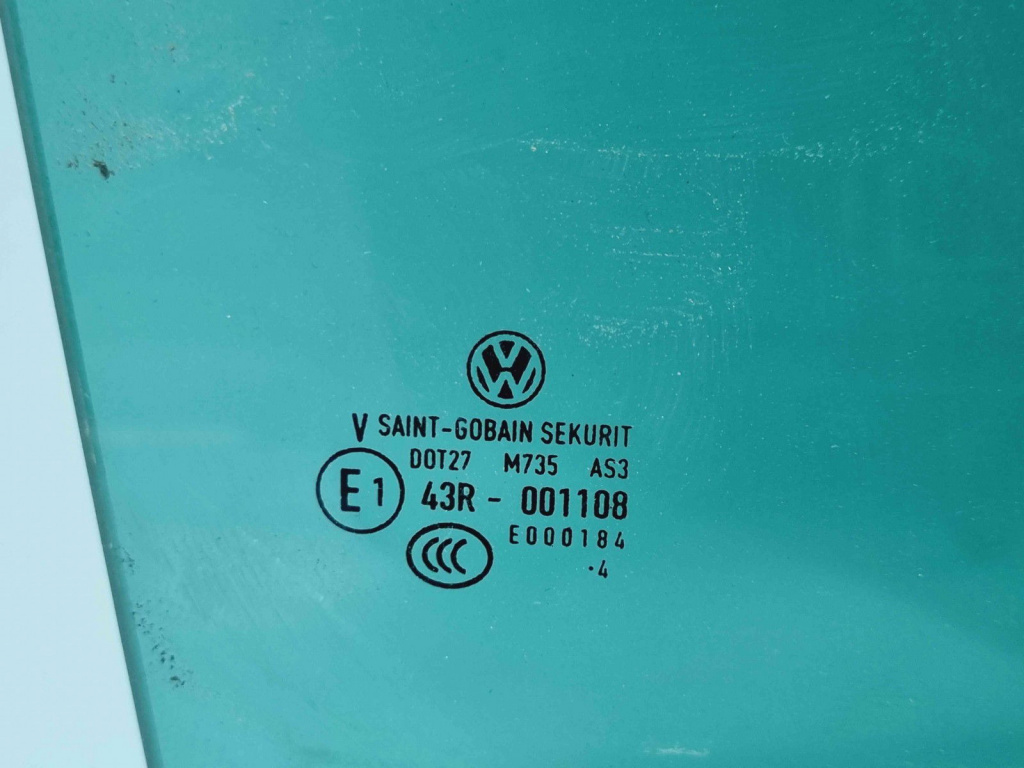 Geam usa dreapta spate Volkswagen Tiguan (5N) [Fabr 2007-2016] OEM