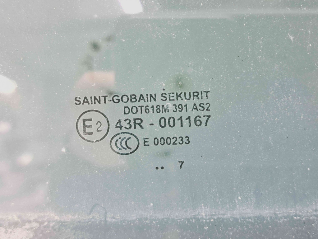 Geam usa dreapta spate Volkswagen Touareg (7LA, 7L6) [Fabr 2003-2010] OEM