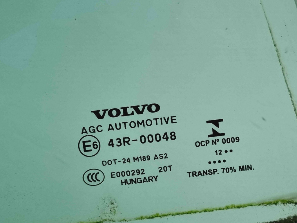 Geam usa dreapta spate Volvo V40 [Fabr 2013-2019] OEM