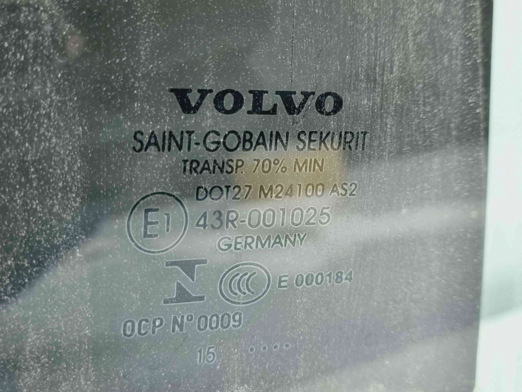 Geam usa dreapta spate Volvo V60 [Fabr 2010-2018] OEM
