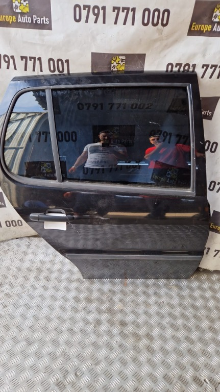 Geam usa dreapta spate VW Polo 6N 1.4 TDI 75Cp an fabricatie 2001