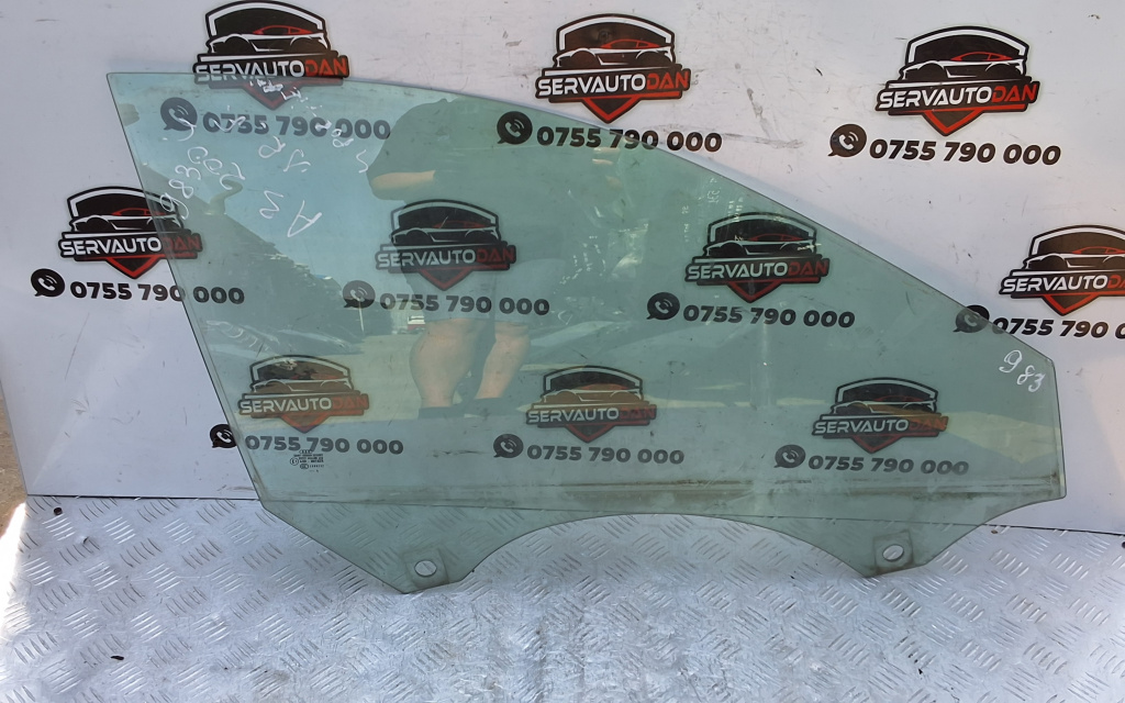 Geam usa fata dreapta Audi A3 (2003-2008) [8P1] 1.9 Motorina 2006, -