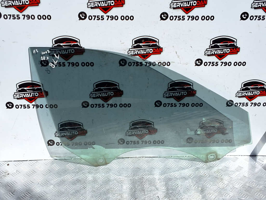 Geam usa fata dreapta Audi A3 (2003-2008) [8P1] 2.0 Motorina 2006, -