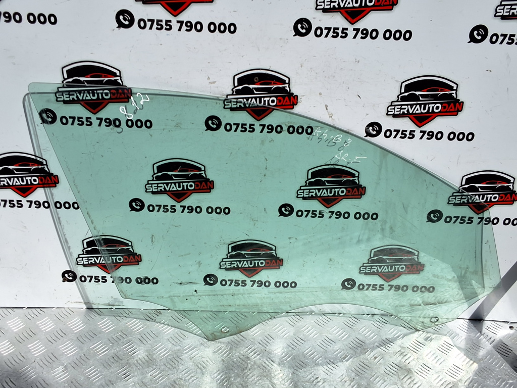 Geam usa fata dreapta Audi A4 (2008-2011) [8K2, B8] 2.0 Motorina 2011, -