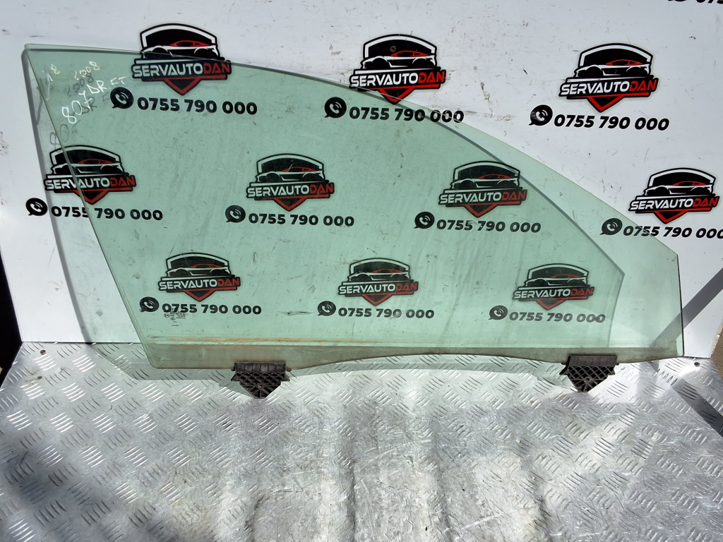 Geam usa fata dreapta Audi A8 (2002-2009) [4E] D3 3.0 Motorina 2008, - / GEAM DUBLU