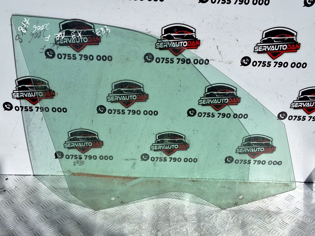 Geam usa fata dreapta BMW X3 (2004-2010) [E83] 3.0 Motorina 2006, -