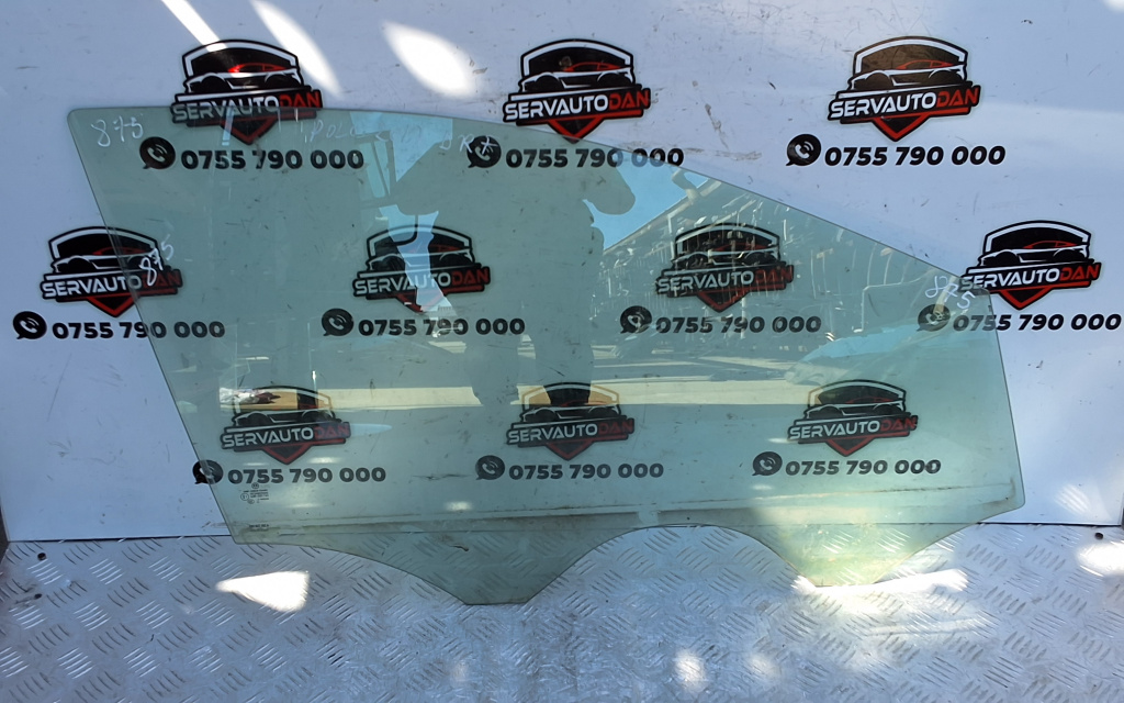 Geam usa fata dreapta Volkswagen Polo 5 (2009-2017) [6R] 1.2 Motorina 2013, -