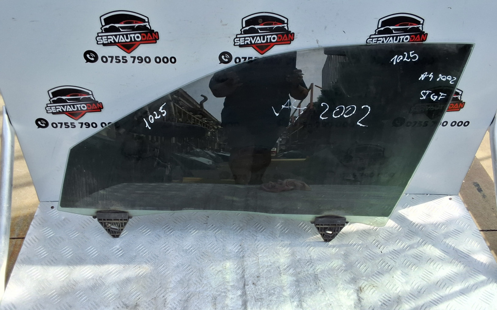 Geam usa fata stanga Audi A4 (2001-2004) [8E2, B6] 1.9 Motorina 2002, -
