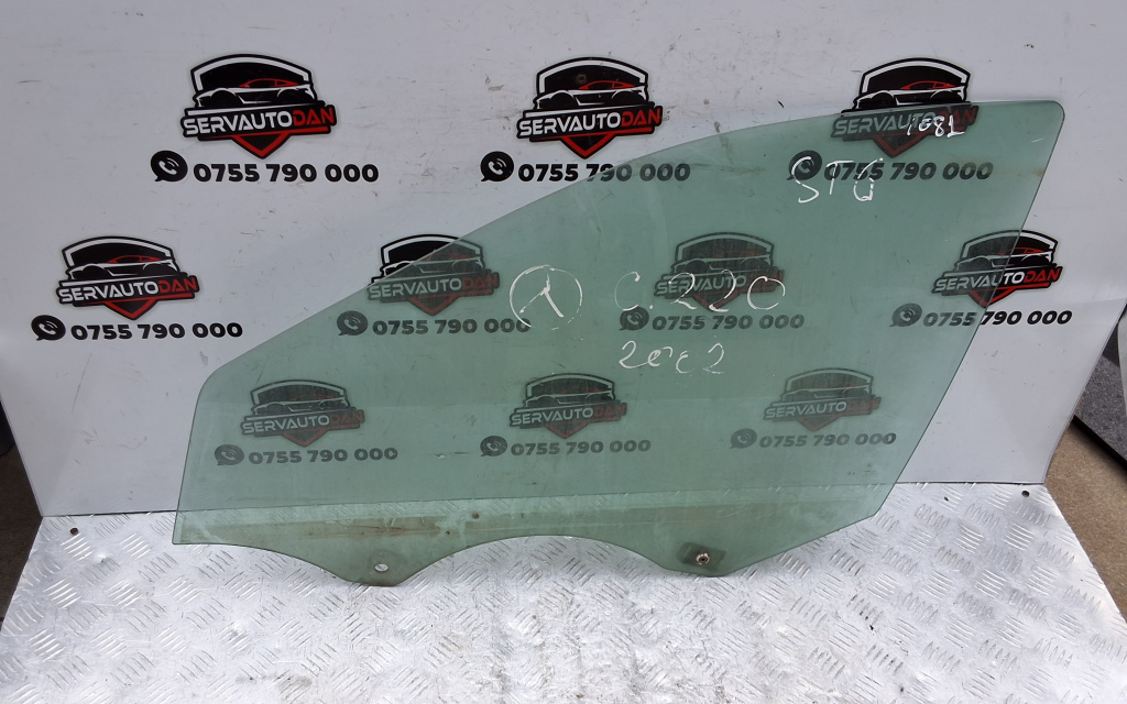 Geam usa fata stanga Mercedes-Benz C-Class (2001-2007) [W203] 2.2 Motorina 2003, -