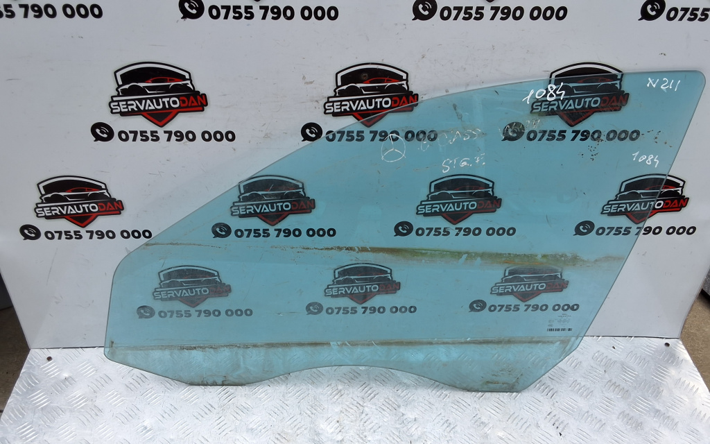 Geam usa fata stanga Mercedes-Benz E-Class (2002-2008) [W211] 2.2 Motorina 2003, -