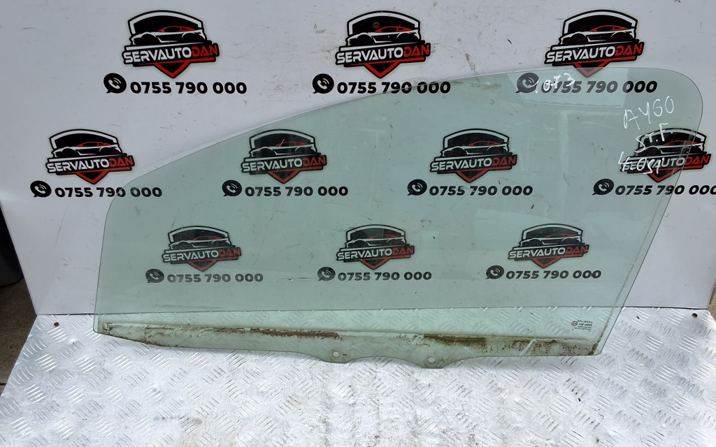 Geam usa fata stanga Toyota Aygo (2005->) 1.0 Benzina 2006, -