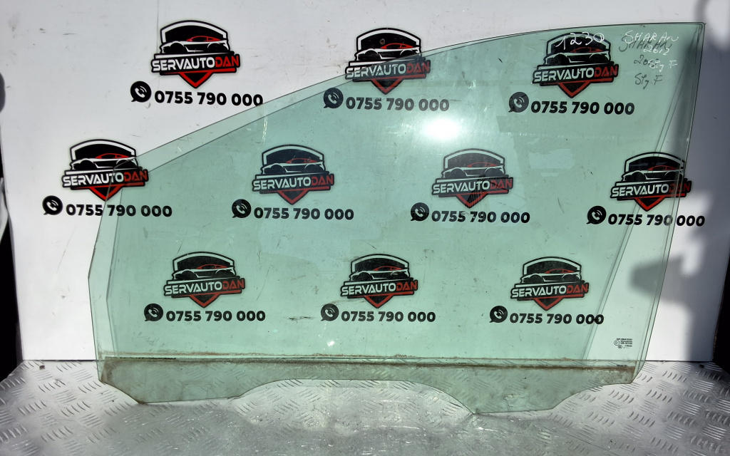 Geam usa fata stanga Volkswagen Sharan (2010-2020) [7N] 2.0 Motorina 2012, -