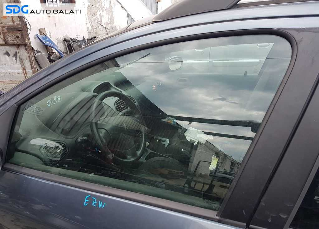 Geam Usa Portiera Stanga Fata Peugeot 206 SW Break 1998 - 2006