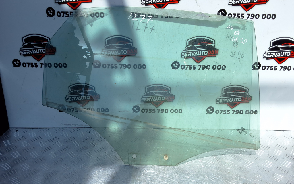 Geam usa spate dreapta Audi A4 (2008-2011) [8K2, B8] 2.0 Motorina 2011, BERLINA