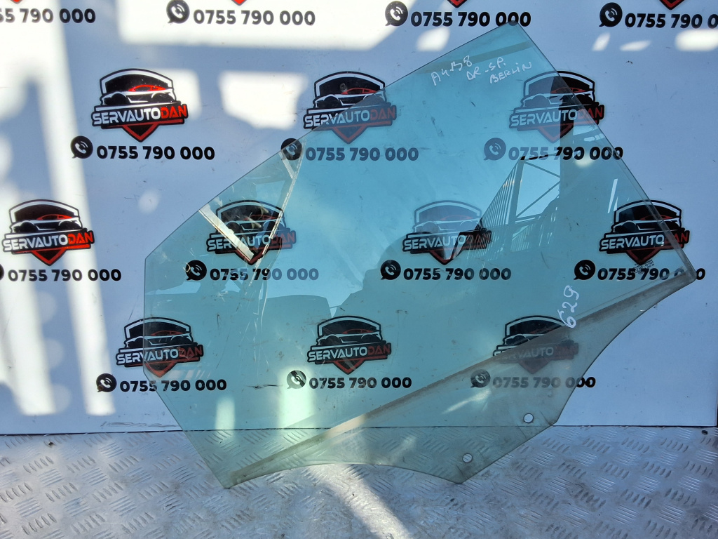 Geam usa spate dreapta Audi A4 (2008-2011) [8K2, B8] 2.0 Motorina 2011, BERLINA