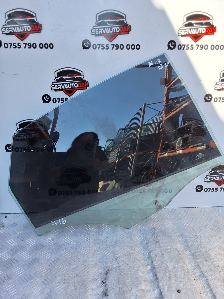 Geam usa spate dreapta Audi A6 (2010-2018) [4G2, C7] 2.0 Motorina 2013, -