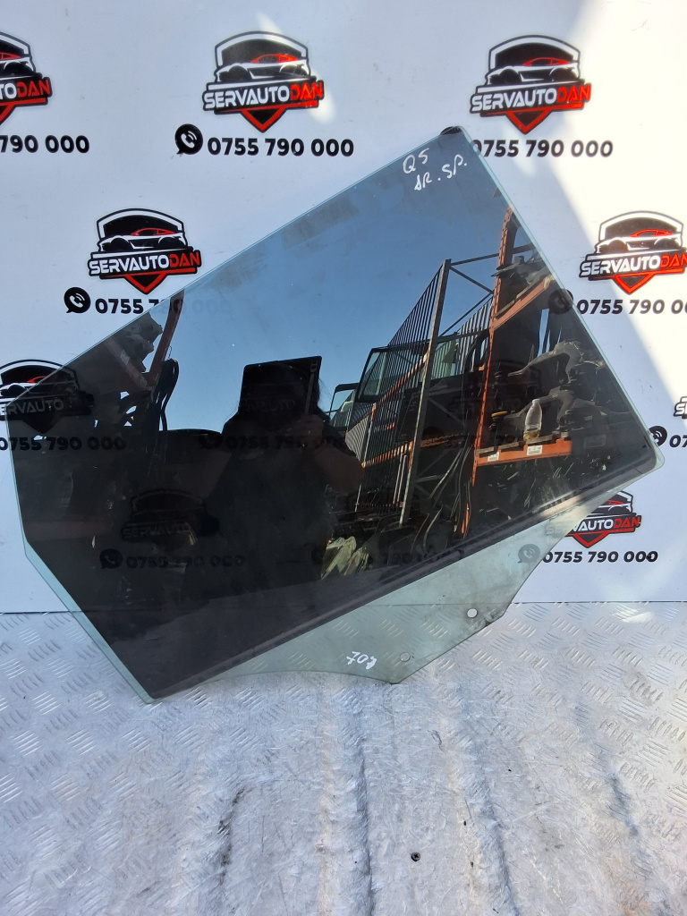 Geam usa spate dreapta Audi Q5 (2008-2012) [8R] 2.0 Motorina 2010, -