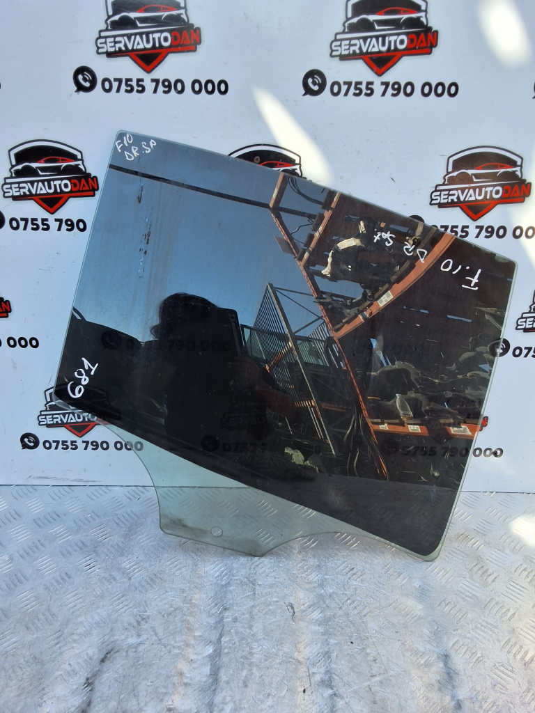 Geam usa spate dreapta BMW Seria 5 (2010-2017) [F10] 2.0 Motorina 2011, -