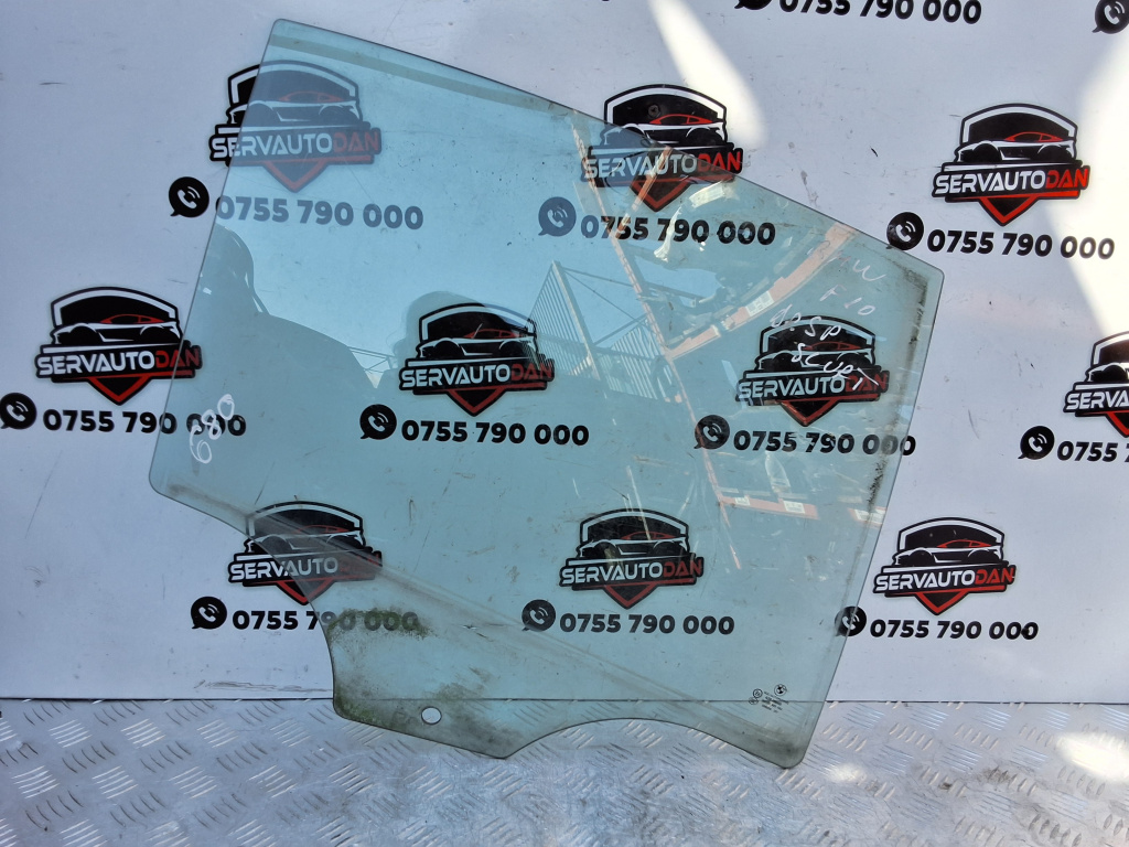 Geam usa spate dreapta BMW Seria 5 (2010-2017) [F10] 2.0 Motorina 2011, SCURT