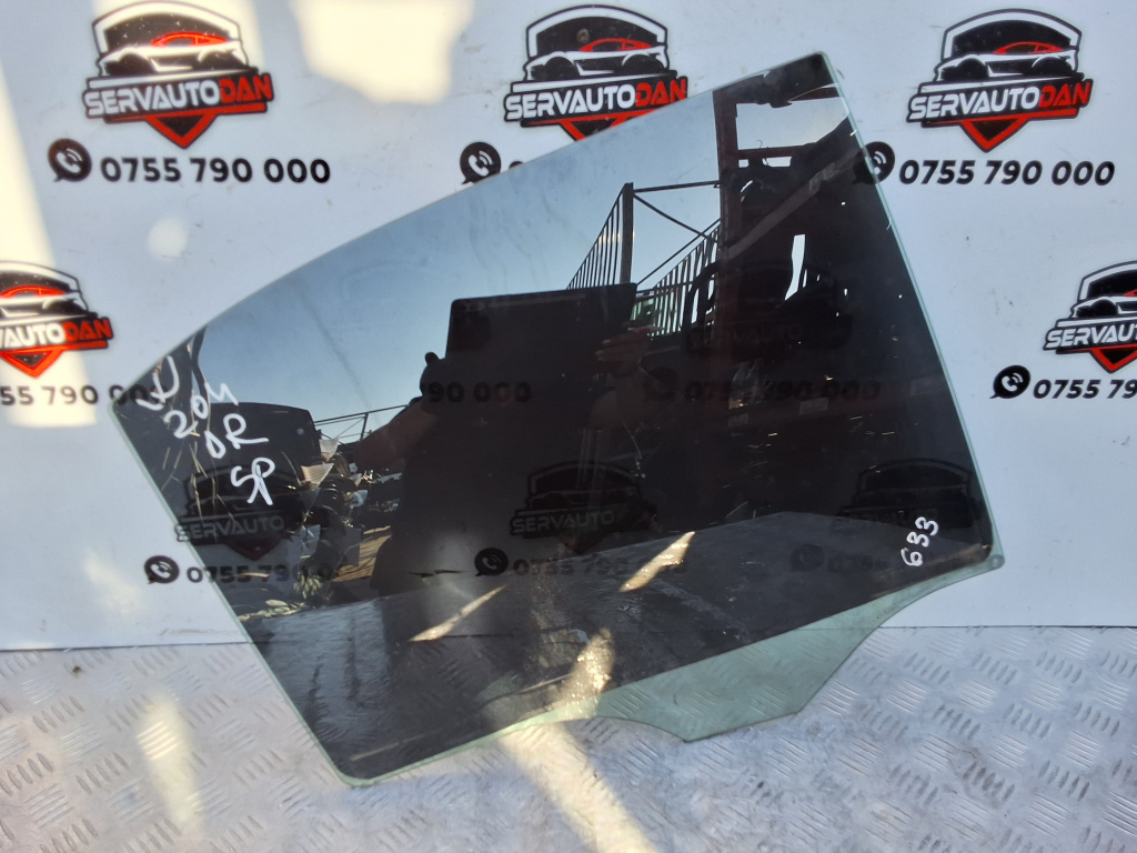 Geam usa spate dreapta Mercedes-Benz C-Class (2007->) [W204] 2.2 Motorina 2012, -
