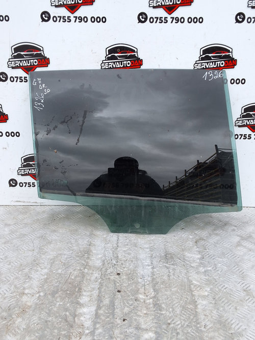 Geam usa spate dreapta Volkswagen Golf 7 (2012-2017) 2.0 Motorina 2014, BERLINA