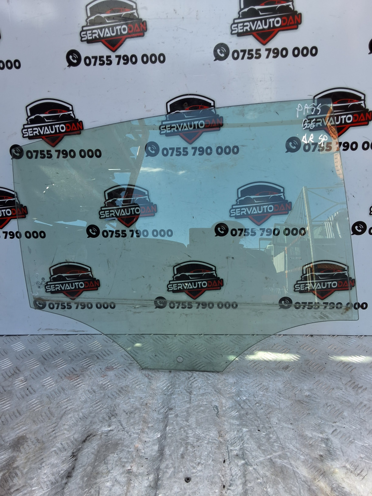 Geam usa spate dreapta Volkswagen Passat B6 3C (2005-2010) 2.0 Motorina 2006, -