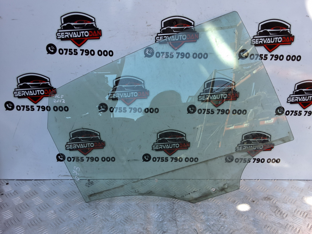 Geam usa spate dreapta Volkswagen Polo 5 (2009-2017) [6R] 1.2 Motorina 2013, -