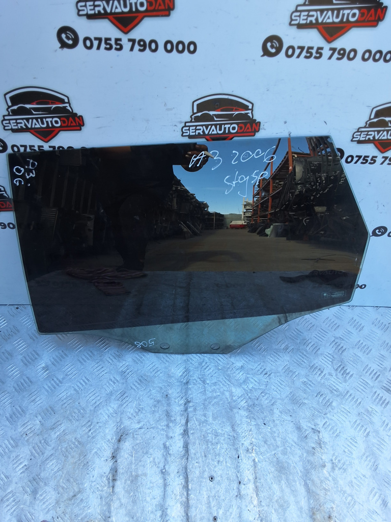 Geam usa spate stanga Audi A3 (2003-2008) [8P1] 1.9 Motorina 2006, -