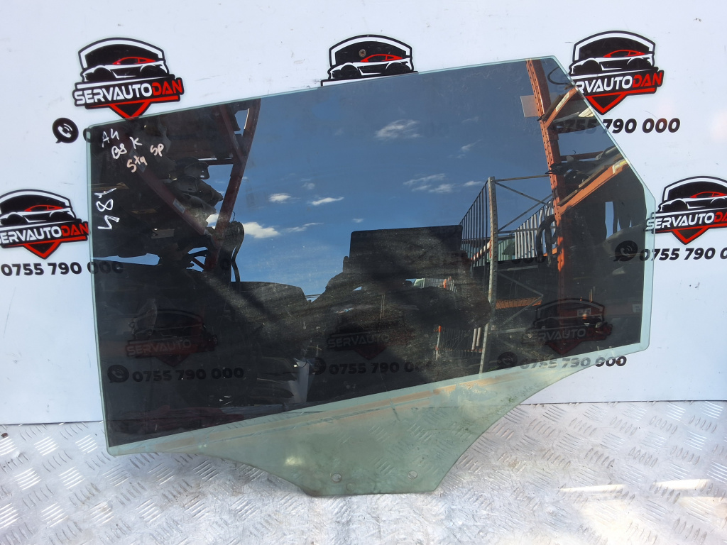 Geam usa spate stanga Audi A4 (2008-2011) [8K2, B8] 2.0 Motorina 2011, COMBI