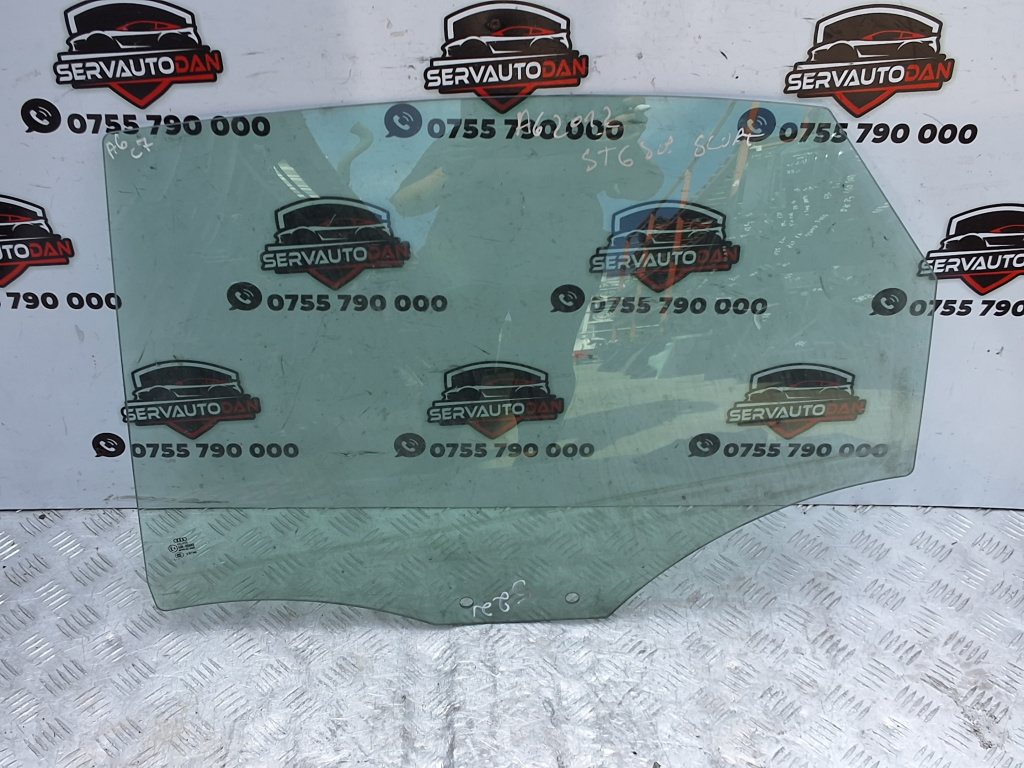 Geam usa spate stanga Audi A6 (2010-2018) [4G2, C7] 2.0 Motorina 2012, SCURT